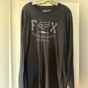 Fox Heritage Forged Black Long Sleeve Tee
